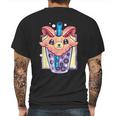 Kawaii Pastel Goth Creepy Baphomet Boba Bubble Tea Vaporwave Mens Back Print T-shirt