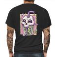 Kawaii Pastel Goth Creepy Skull Boba Bubble Tea Vaporwave Mens Back Print T-shirt