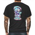 Kawaii Pastel Goth Cute And Creepy Death Grim Reaper Mens Back Print T-shirt