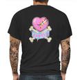 Kawaii Pastel Goth Emo Broken Heart Goth Aesthetic Mens Back Print T-shirt