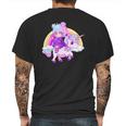 Kawaii Pastel Goth Unicorn Japanese Anime Girl Menhera Mens Back Print T-shirt