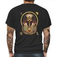 Kemetic Esoteric Ancient Egyptian Art Mens Back Print T-shirt