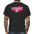 Kentucky Girl I Love Kentucky State Home Mens Back Print T-shirt