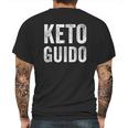 Keto Guido Funny Design Mens Back Print T-shirt