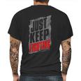 Kevin Owens Just Keep Fighting Authentic Mens Back Print T-shirt