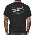 Key West Fl Conch Republic Mens Back Print T-shirt