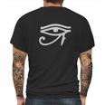 Kings Of Ny Eye Of Horus Egyptian Mens Back Print T-shirt