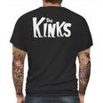 The Kinks Band Logo Mens Back Print T-shirt