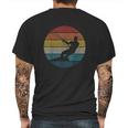 Kitesurfing Kiteboarding Kitesurf Vintage Kite Surfer Gift Mens Back Print T-shirt