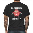 Do You Know The Way Ugandan Mens Back Print T-shirt