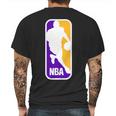 Kobe Bryant Logo Nba T-Shirt Mens Back Print T-shirt