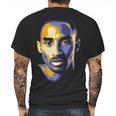 Kobe Bryant - Portrait T-Shirt Mens Back Print T-shirt