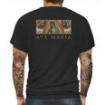 Our Lady Of Guadalupe Catholic Ave Maria Mary Traditional Mens Back Print T-shirt