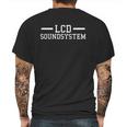 Lcd Soundsystem Simple Mens Back Print T-shirt