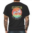 Led Zeppelin Usa 1975 Mens Back Print T-shirt