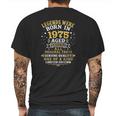 Legends Born In 1975 47 Years Old 47Th Birthday Gifts Mens Back Print T-shirt