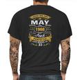 Legends Born In May 1988 33Rd Birthday 33 Years Old Mens Back Print T-shirt