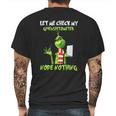 Let Me Check My Giveashitometer Nope Nothing Funny Grinch Mens Back Print T-shirt