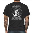 Life Is Like Riding Shirt Albert Einstein Quote Inspirational Bicycle Biker Friendship Gift Mens Back Print T-shirt