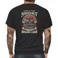 Lifes Too Short Corvette C6 Mens Back Print T-shirt