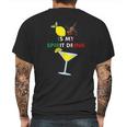 Limoncello Lemon Cello Is My Spirit Drink Mens Back Print T-shirt