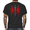 Lion King - Templar S Mens Back Print T-shirt