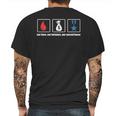 Our Lives Our Fortunes Our Sacred Honor Mens Back Print T-shirt