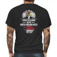 Living In Illinois With North Carolina Roots Mens Back Print T-shirt