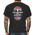 Living In North Carolina With Colorado Roots Mens Back Print T-shirt