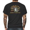 Living In A Van Down By The River Matt Foley Vintage Mens Back Print T-shirt