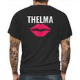 Thelma Lip Mens Back Print T-shirt