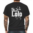 The Lolo Philippines Grandfather Baby Hang Toy Mens Back Print T-shirt