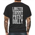 Loretta Tammy Mens Back Print T-shirt