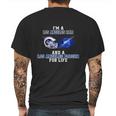 I Am A Los Angeles Ram And A Los Angeles Dodger For Life Mens Back Print T-shirt