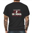 A Lot Of People In Mma Mens Back Print T-shirt