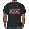 Lou Dobbs Mens Back Print T-shirt