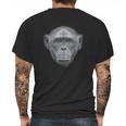 I Love Bonobos Bonobo Monkey Animal Mens Back Print T-shirt