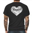 I Love Casper Mens Back Print T-shirt