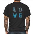 Love Dolphins Sea World Save Ocean Dolphin Lover Mens Back Print T-shirt