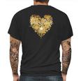 I Love Hamilton Heart Cute Gift Mens Back Print T-shirt