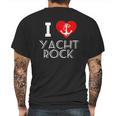 I Love Yacht Rock Mens Back Print T-shirt