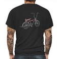 Lowrider Bike Bicycle Low Rider Low-Rider Cruisin Mens Back Print T-shirt