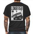 Lowrider Vintage Retro Mens Back Print T-shirt