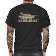 M1 Abrams Tank Mens Back Print T-shirt