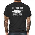 M1 Tank Funny Mens Back Print T-shirt