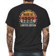 Made In 1992 30 Birthday Gifts 30 Years Old Vintage Mens Back Print T-shirt