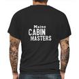 Maine Cabin Masters Mens Back Print T-shirt