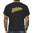 Majestic Oakland Athletics 2-Button Mens Jersey Mens Back Print T-shirt