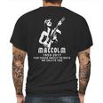 Malcolm Young Mens Back Print T-shirt