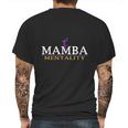 The Mamba Mentality Mens Back Print T-shirt